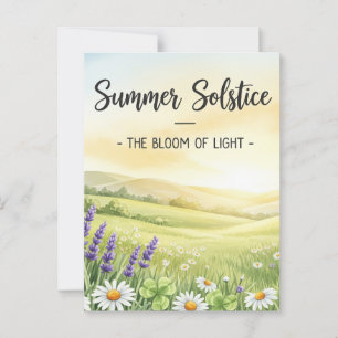 Sommarsolstice Vykort