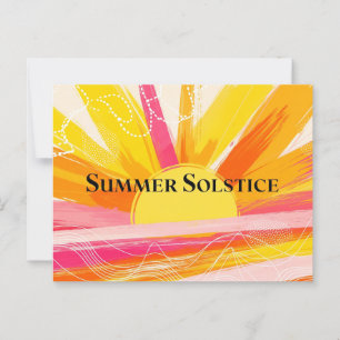 Sommarsolstice Vykort