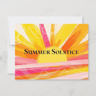 Sommarsolstice Vykort