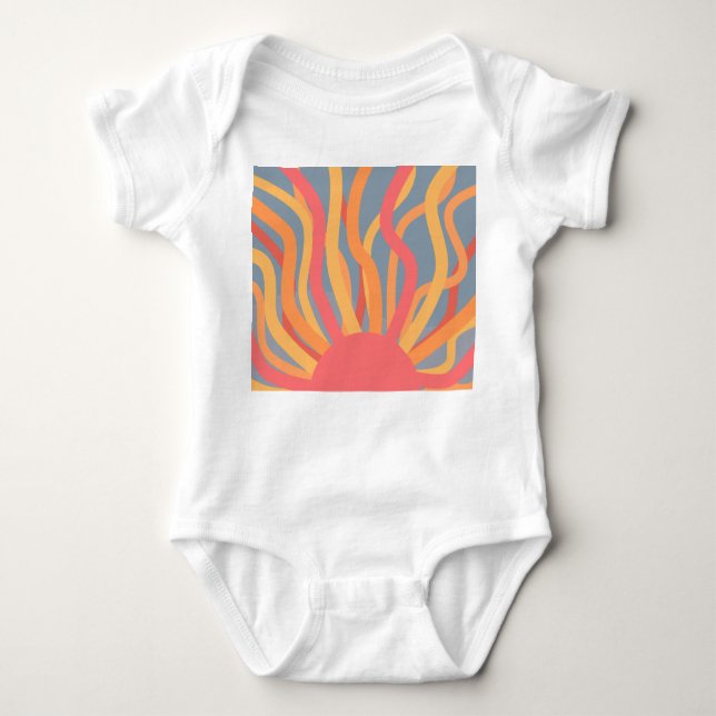 Sommarsoluppgång T Shirt (Framsida)