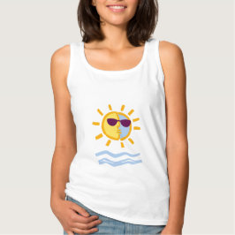 Sommarsoluppgång, tanktop t-shirt