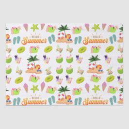 Sommarsömlös med Coconut Mönster