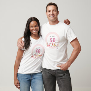 Sommarsommar Rosa Exotisk Blommig Akvarellillustra T Shirt