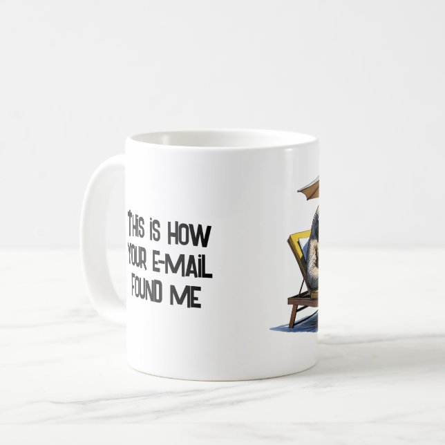 Sommarsommar vibbar Sengångare Kaffemugg (Framsida vänster)