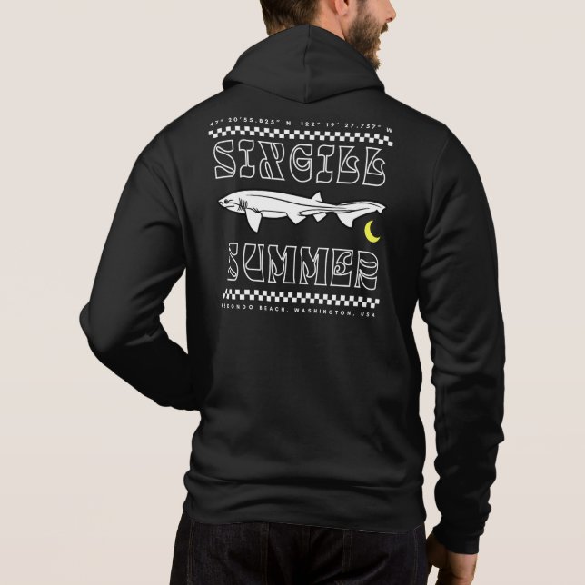Sommarsommartid - Mörk Shirt T Shirt (Baksida)