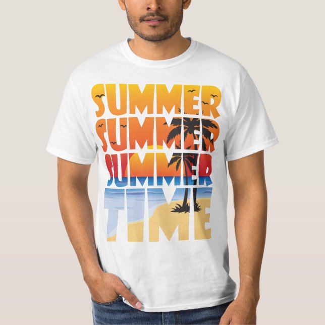 Sommarsommartid! T Shirt (Framsida)