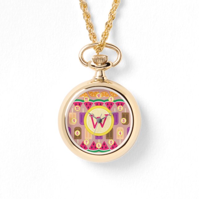 Sommarsötsaker - bevakning armbandsur (Framsida)