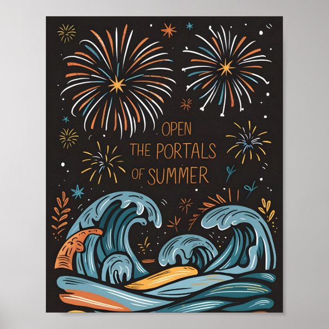 Sommarspark Poster (Framsidan)