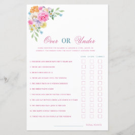 Sommarspel över eller under Möhippa Blommigt