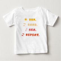 Sommarstämning Barn T-Shirt - Kul sommar framför o