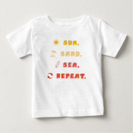 Sommarstämning Barn T-Shirt - Kul sommar framför o