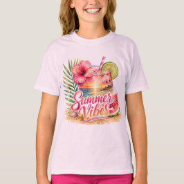 Sommarstämning Barn Unisex T-Shirt