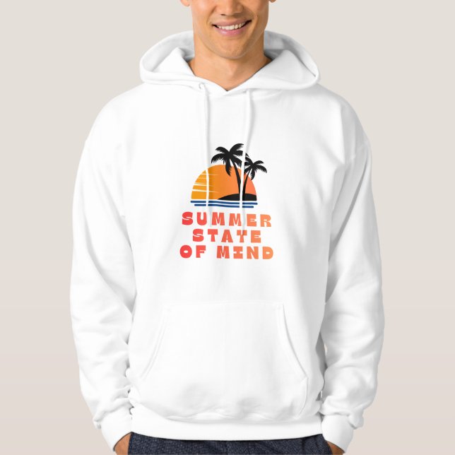 Sommarstämning Hoodie (Framsida)