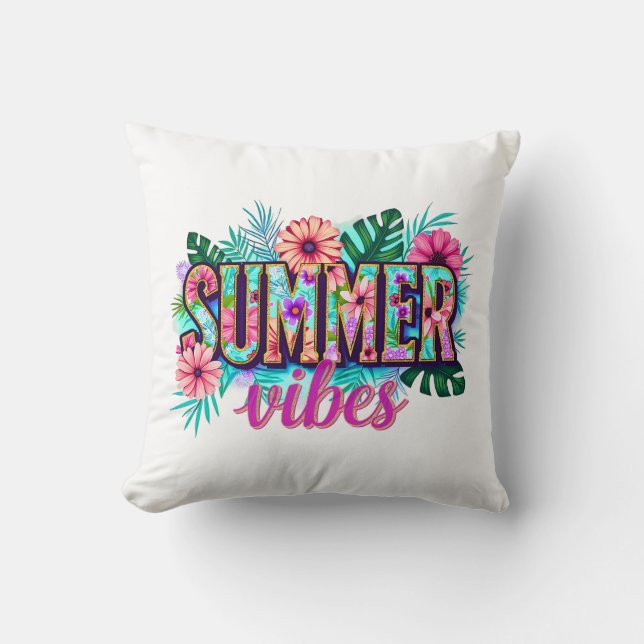 Sommarstämning Kudde (Framsida)