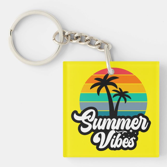 Sommarstämning med palmer design (Framsidan)