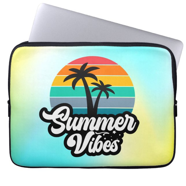 Sommarstämning med Palmer Design Laptop Fodral (Framsidan)
