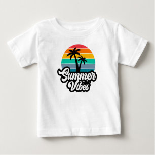 Sommarstämning med palmer design t shirt