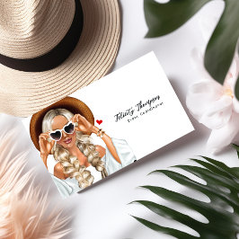 Sommarstämning Mode Event Planner QR-kod Visitkort