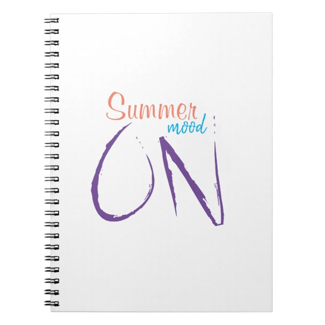 Sommarstämning ON Notebook Anteckningsbok (Framsidan)