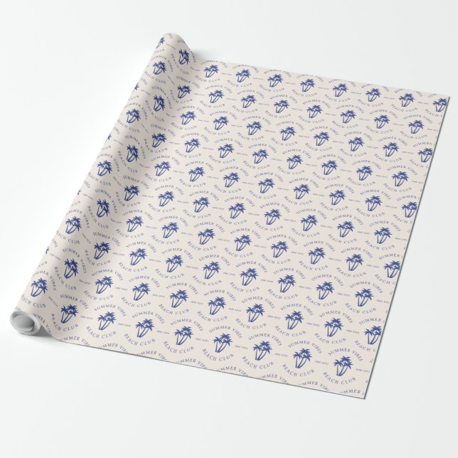 Sommarstämning Presentpapper (Utrullad)