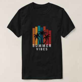 Sommarstämning Solnedgång Strand Herr T-Shirt |