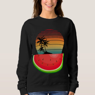 Sommarstämning Solnedgång Vattenmelon  T Shirt
