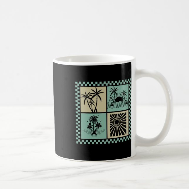 Sommarstämning, Solnedgångsvåg, Solskensparadis, S Kaffemugg (Höger)