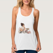 Sommarstämning Söt Flickas Semestert-Shirt
