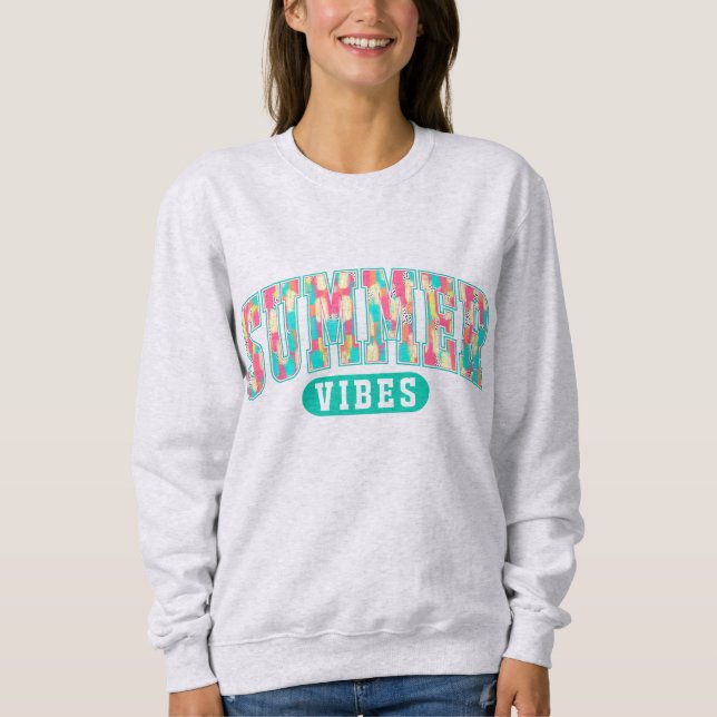 Sommarstämning | Strandcasual komfort  T Shirt (Framsida)