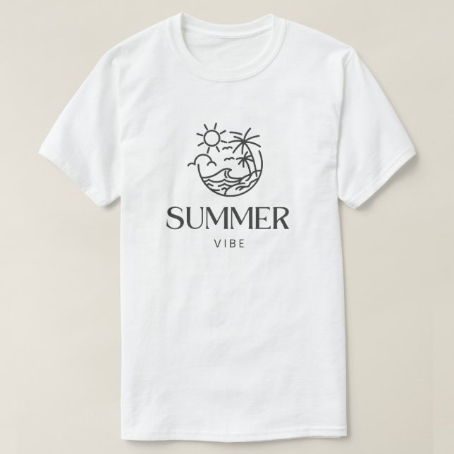 Sommarstämning T Shirt (Design framsida)