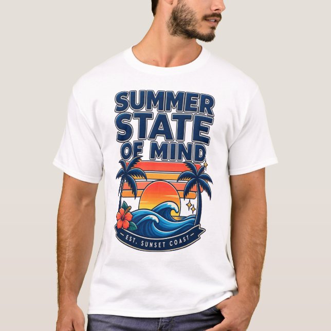 Sommarstämning T Shirt (Framsida)