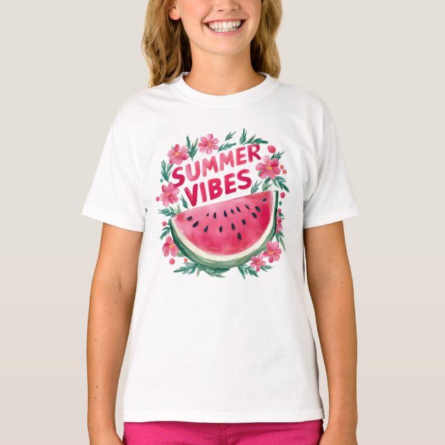 Sommarstämning T Shirt (Framsida)