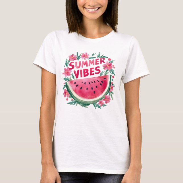 Sommarstämning T Shirt (Framsida)