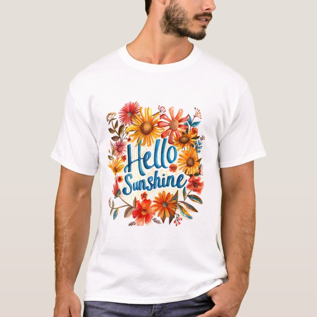sommarstämning t shirt (Framsida)