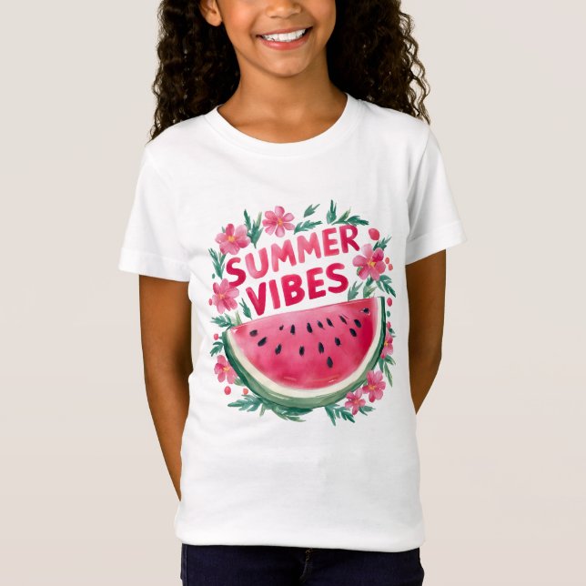 Sommarstämning T Shirt (Framsida)
