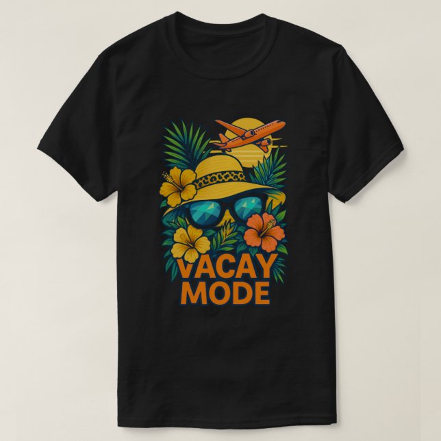 sommarstämning t-shirt cool  (Design framsida)