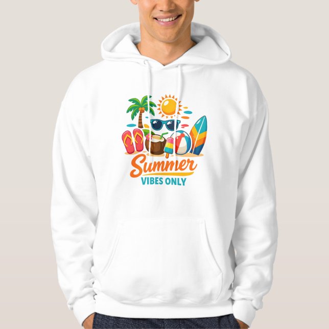 Sommarstämning T-Shirt  Hoodie (Framsida)