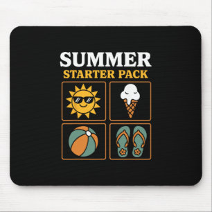 Sommarstartpaket Sol Flip Flops Ll Och Glass Musmatta