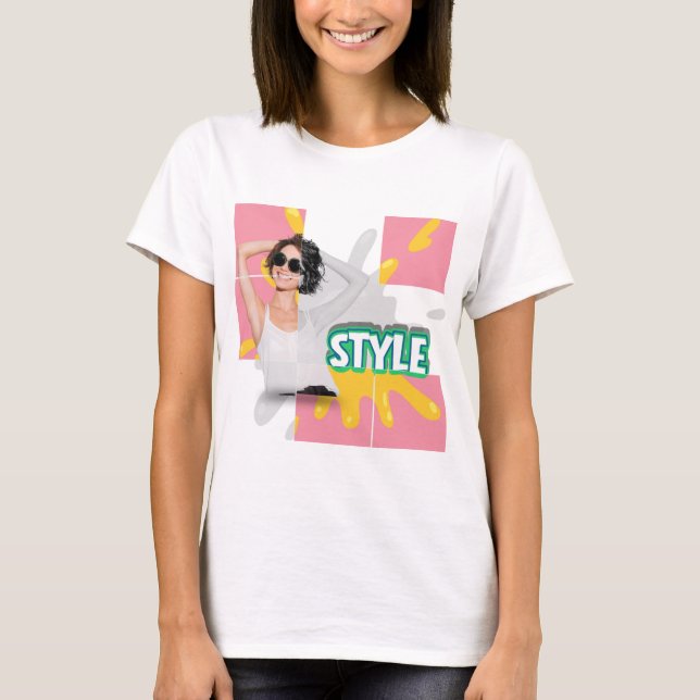 Sommarstil  t shirt (Framsida)