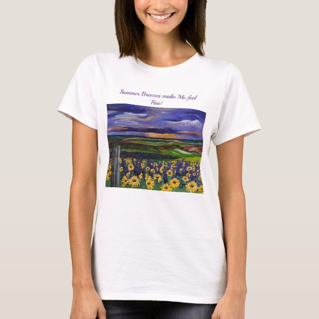 sommarstorm t shirt (Framsida)