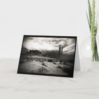 Sommarstorm vid Superstition Mountains Kort