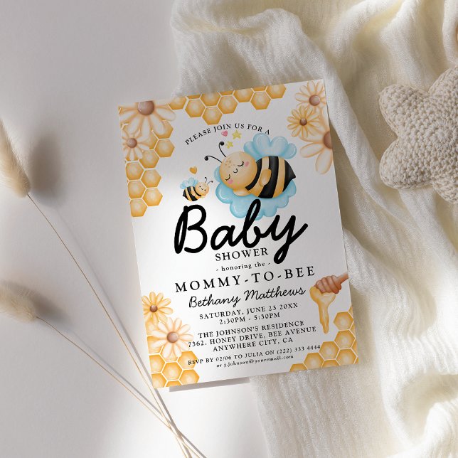 Sommarstövel för Cute-Mamma-till-bin Inbjudningar (Skapare uppladdad)