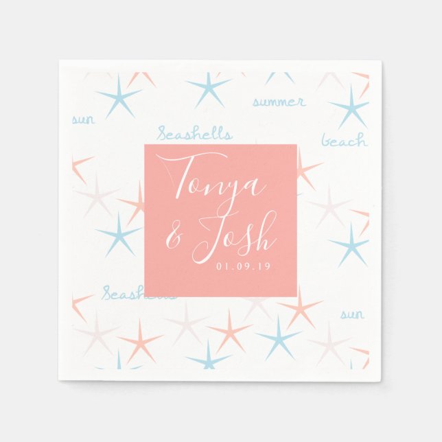 Sommarsträdfisk Abstrakt vid Östersjön Pappersservett (Framsidan)