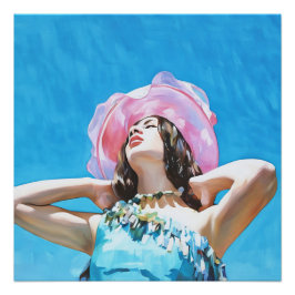 Sommarstrålning Perfect Poster