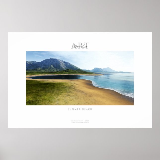 sommarstrand poster (Framsidan)