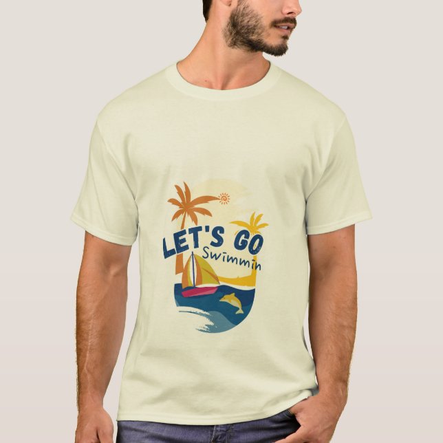 Sommarstrand tee (Framsida)
