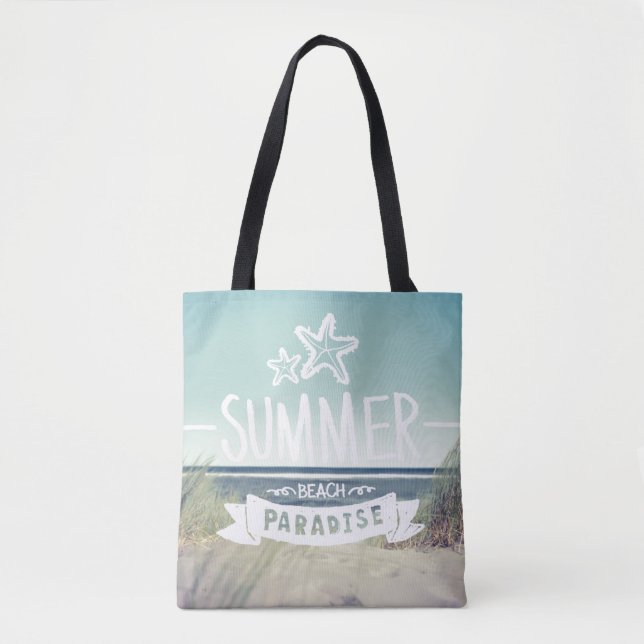Sommarstrandparadis Tygkasse (Framsida)
