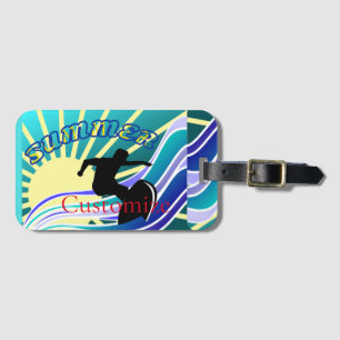 Sommarsurfande Roligt Thunder_Cove Bagagebricka