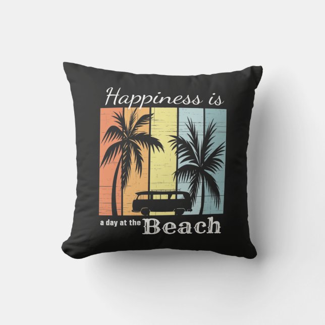 Sommarsvängningar är en dag i Beach Kudde (Framsida)