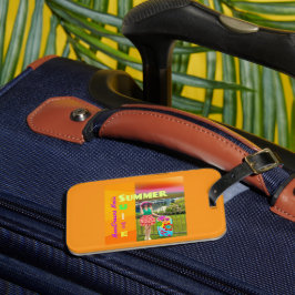 Sommarsvit Bagagebricka